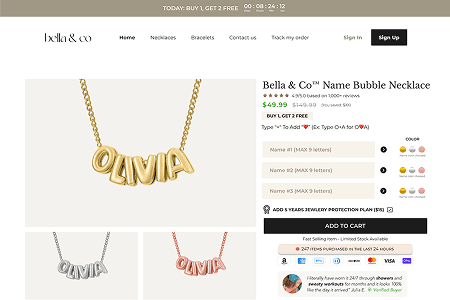 Bella Co storefront