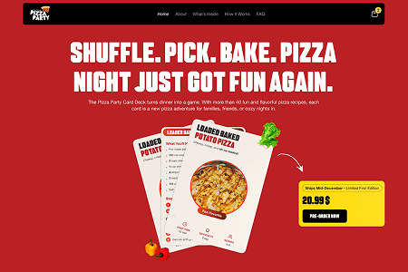 Pizza Party storefront